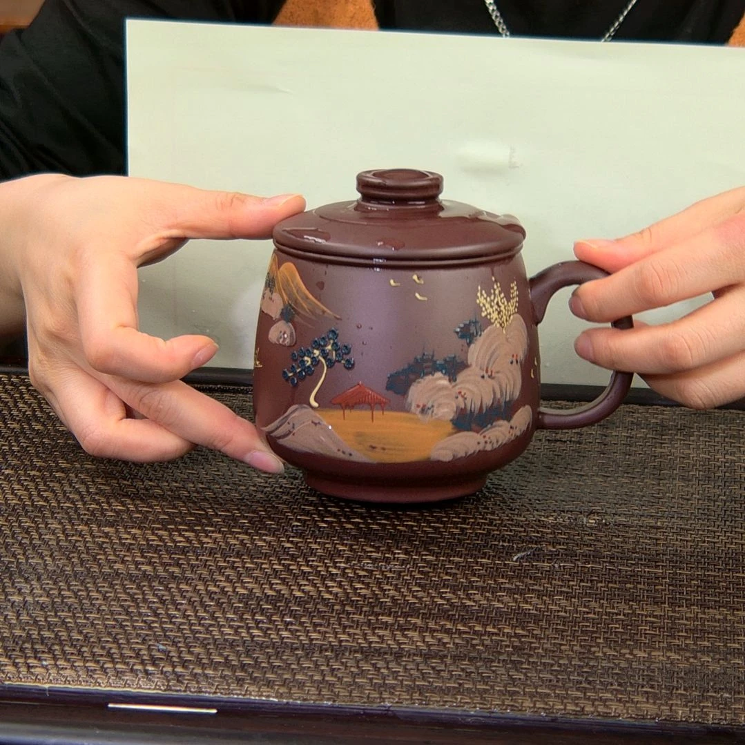 【闪购商品】茶杯紫砂高货放漏