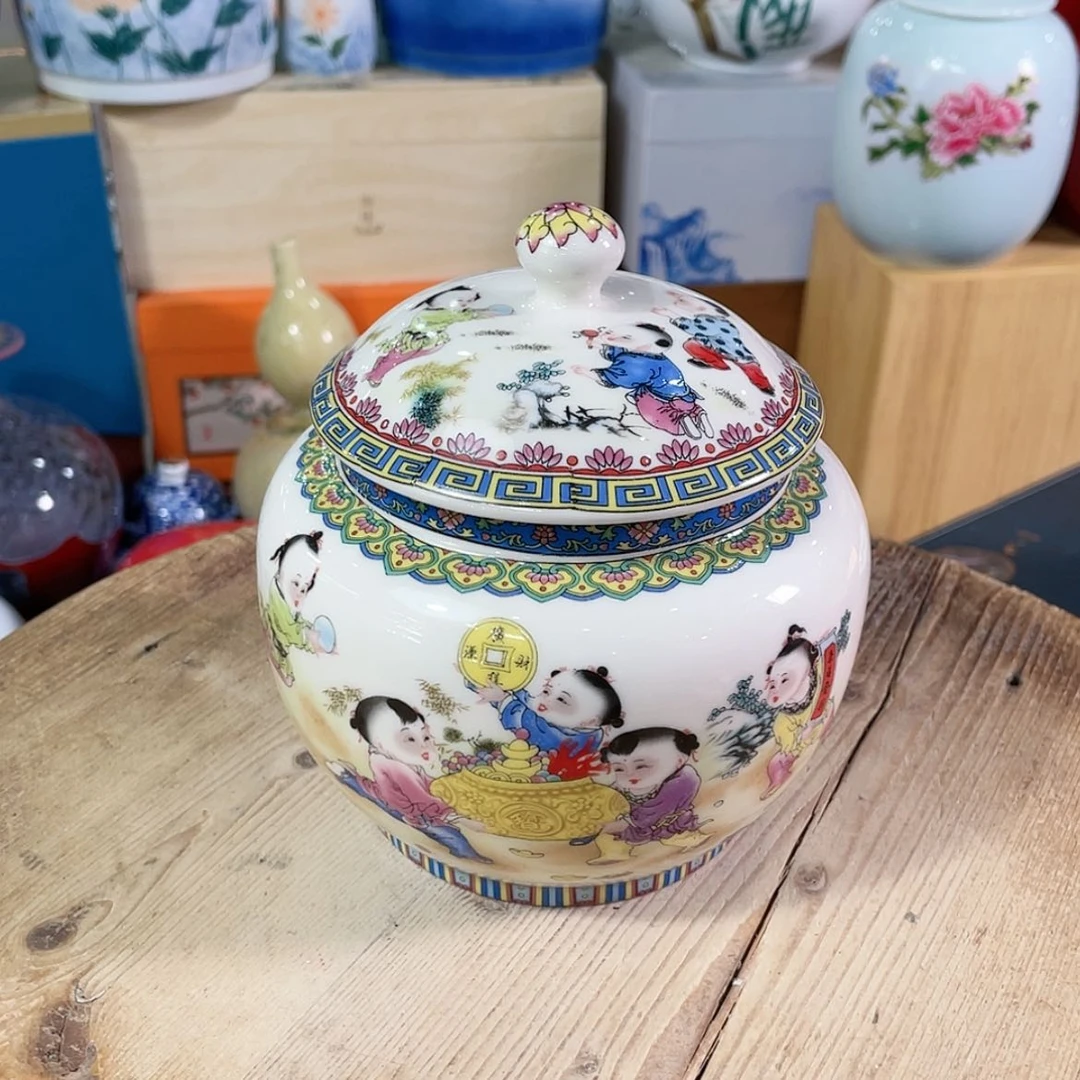 【闪购商品】罐陶瓷茶叶罐密封罐