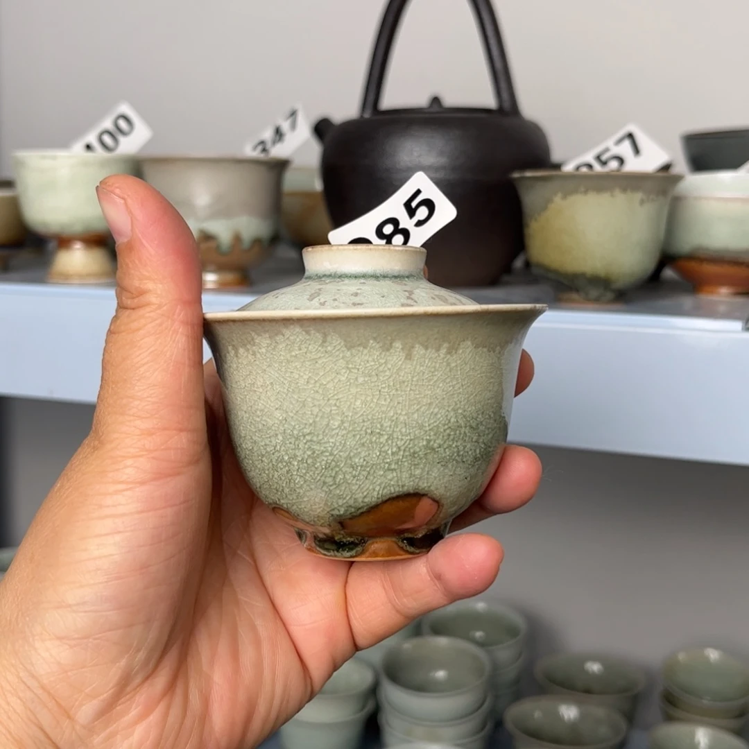 瓷杯子我们观山观水观自在