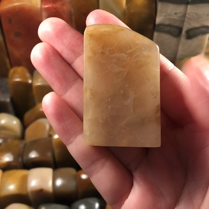 昌化石印石昌化冻地印章