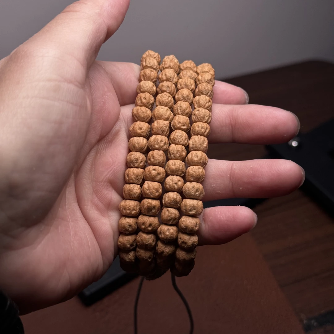 热振柏香籽微切红皮小鬼脸元宝尺寸8.5