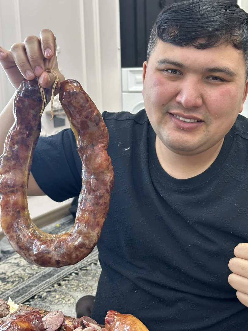 新疆特产 马肠子 熏马肠子【Ham 生的】