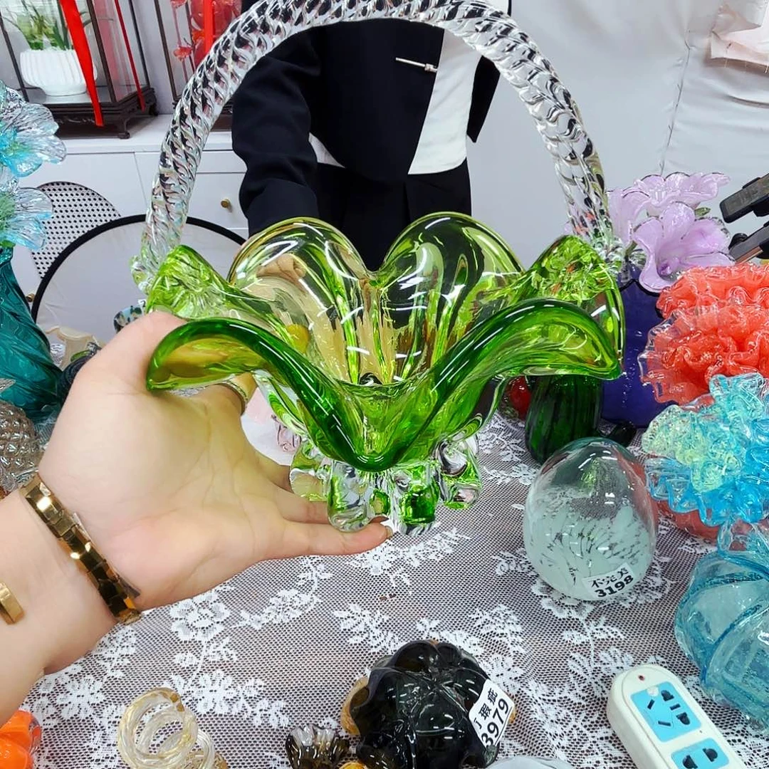 静***隐琉璃花瓶花器艺术摆件