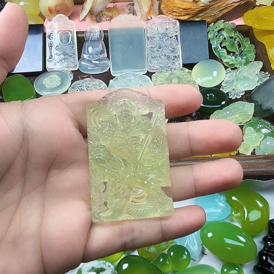 大***猛岫玉未镶嵌吊坠(不含链)