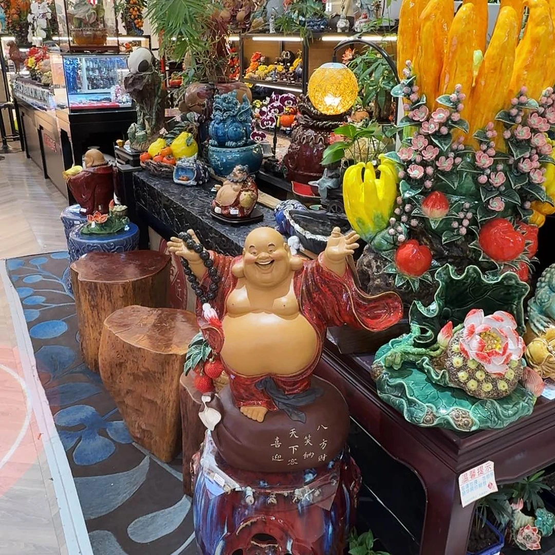 寒***至陶瓷50高度笑佛精品