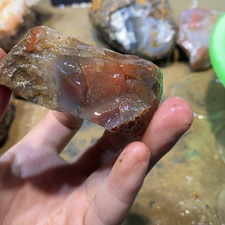 未镶嵌玛瑙/玉髓珠宝半成品