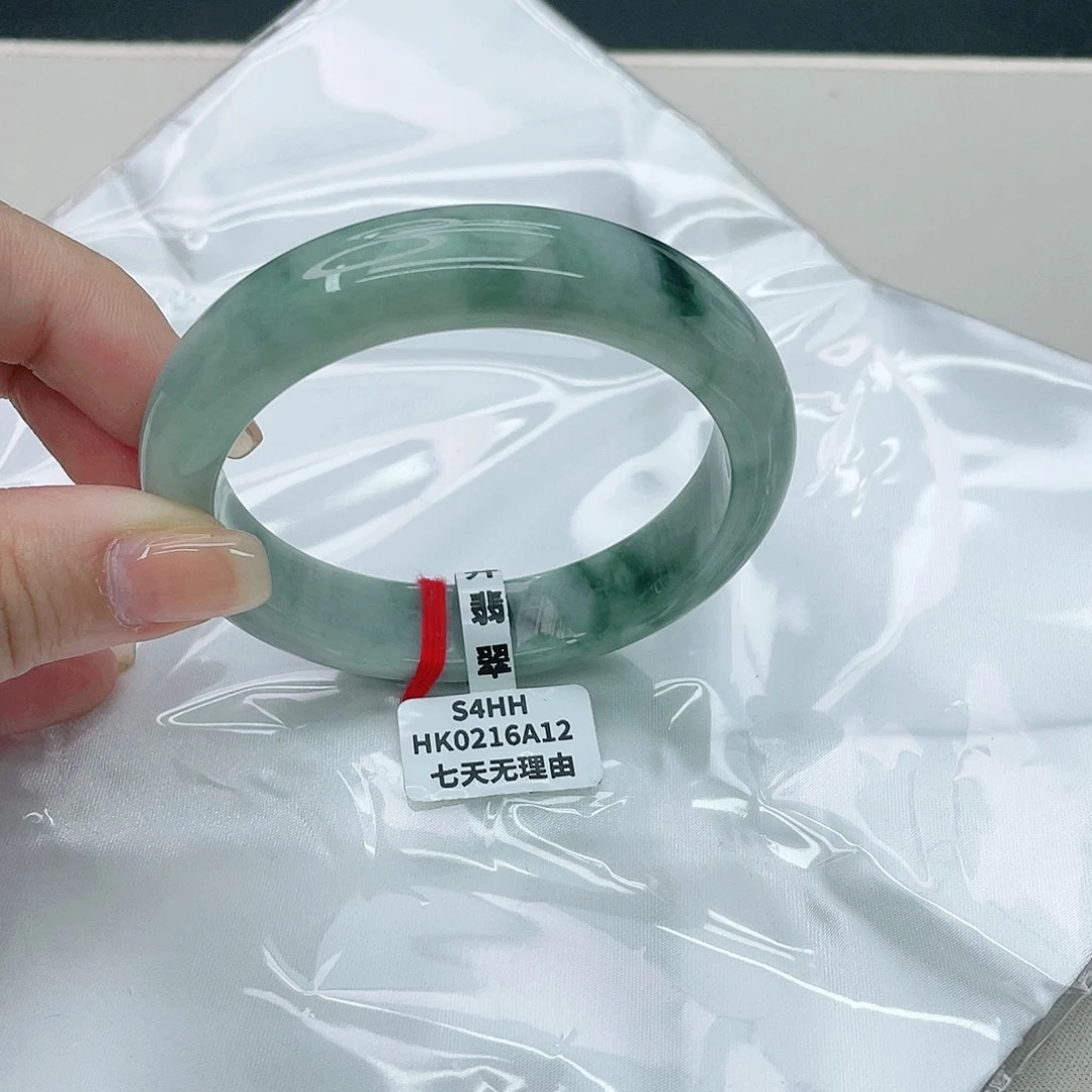 翡翠手镯未镶嵌正58.7