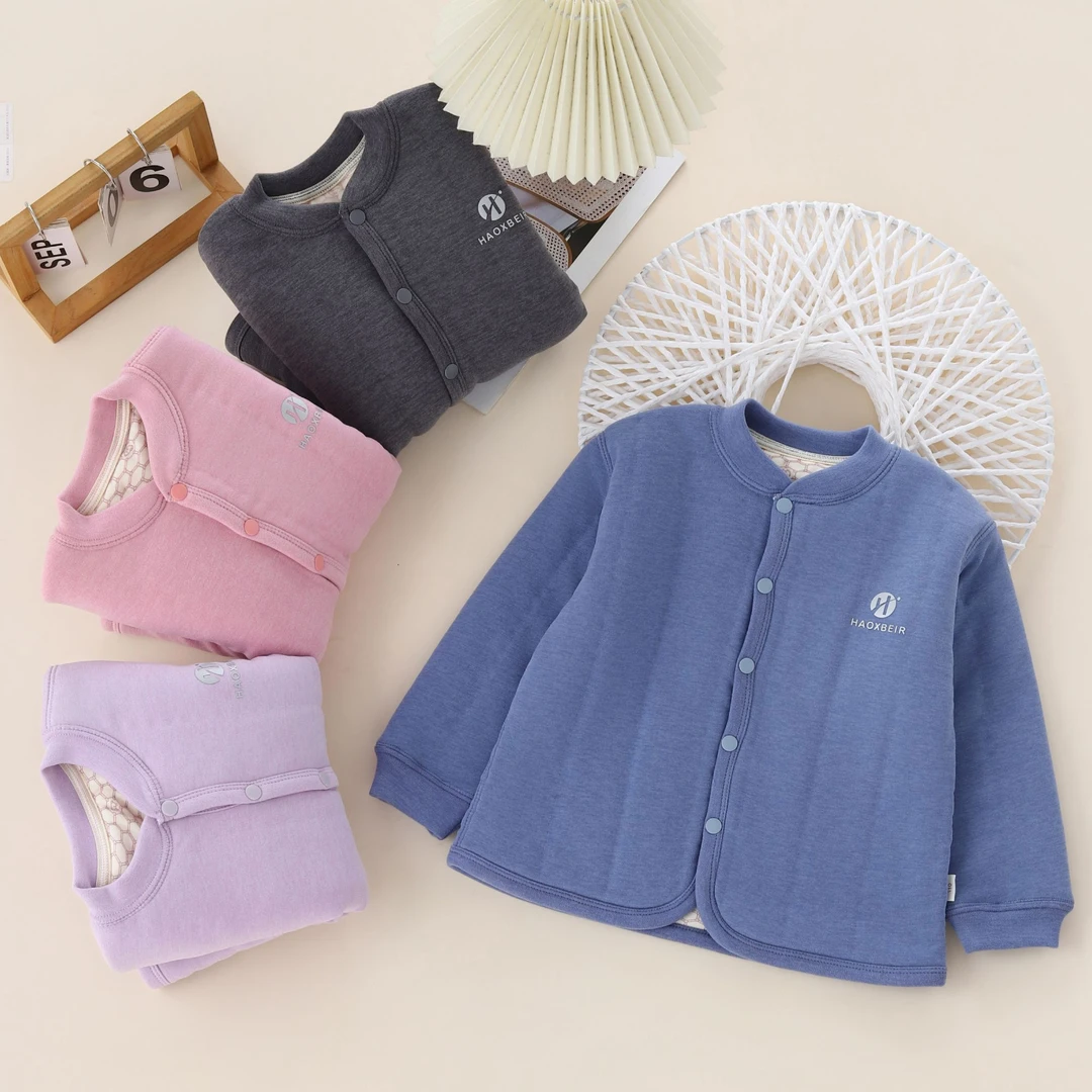【发热内里】三层夹棉儿童夹棉校服神器棉袄上衣内胆110-160