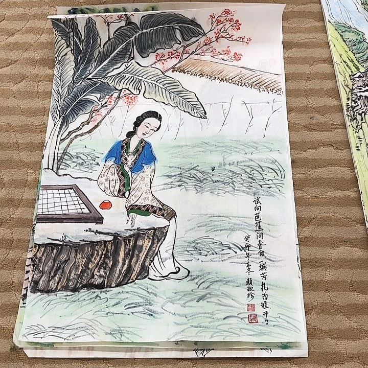 国画花鸟的翅膀和翅膀