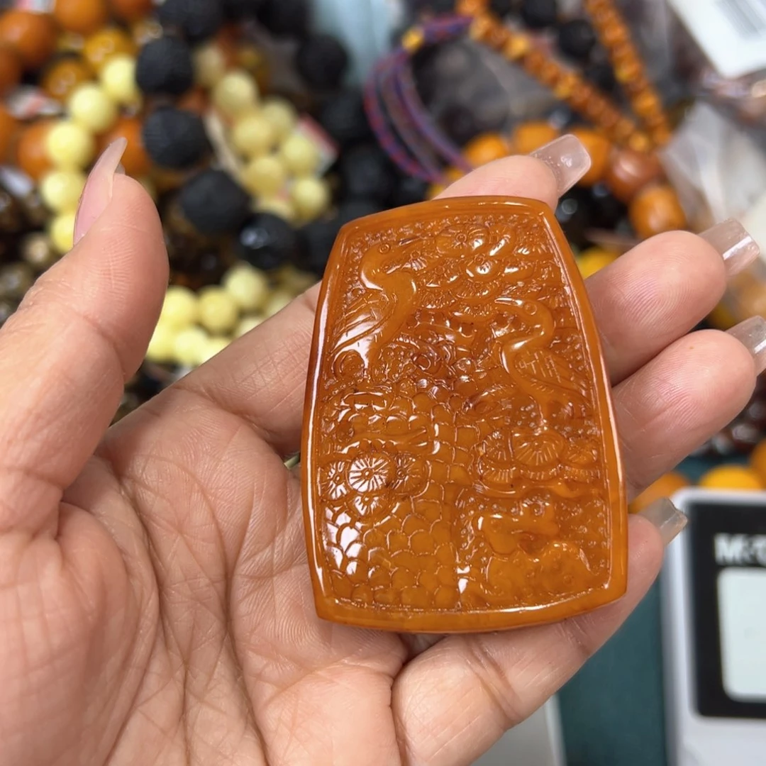 琥珀珠宝奇石未镶嵌憧*715