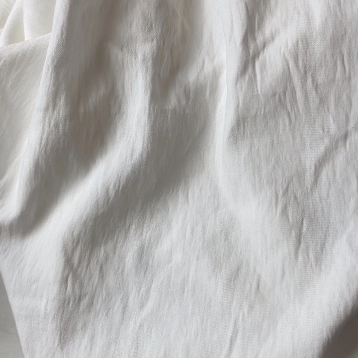 天丝（莱赛尔纤维）白色天丝亚麻3.5米