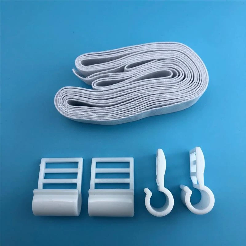 坐床蚊帐外穿杆绑带松紧固定器防摔加厚家用加粗挂式可伸缩耐用