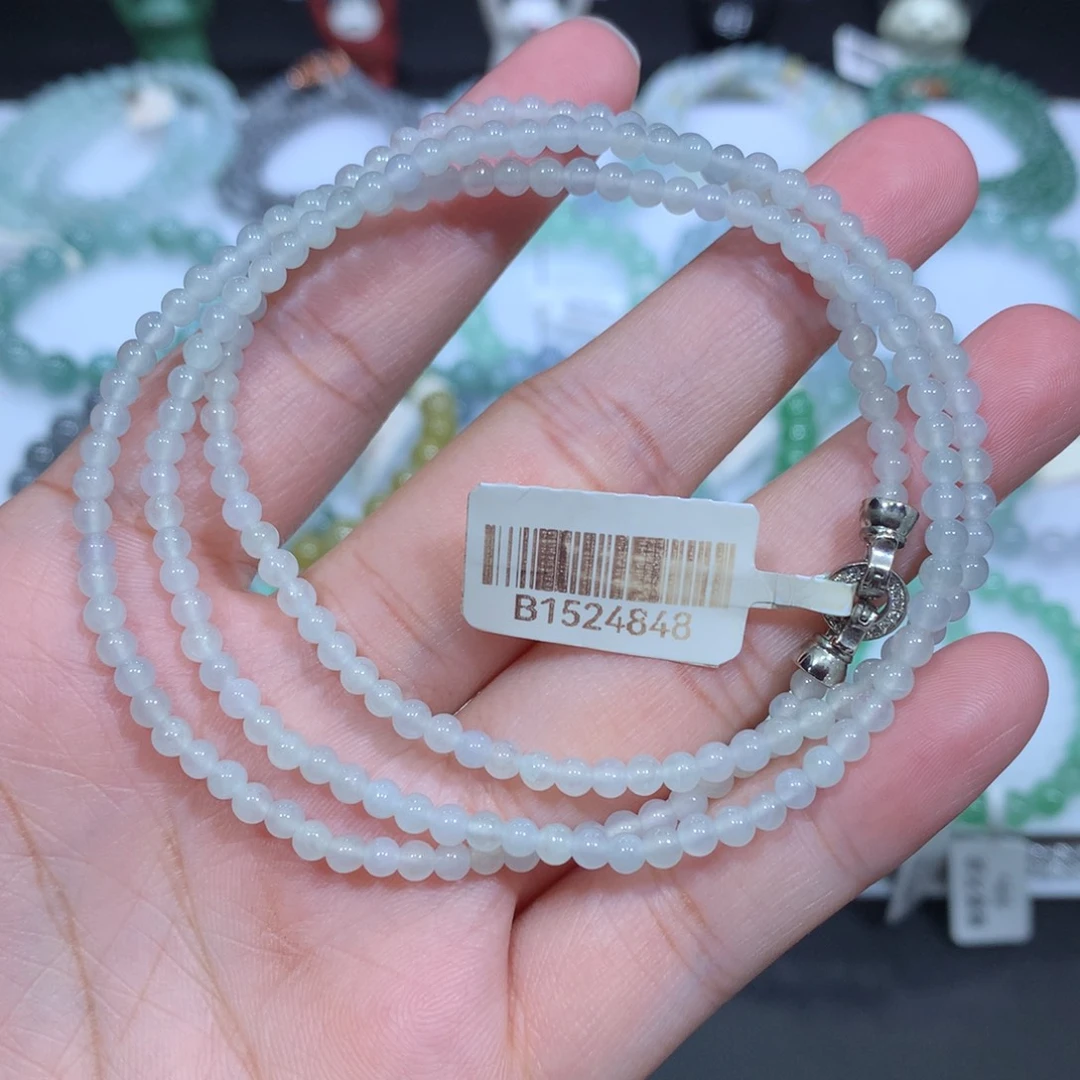 翡翠未镶嵌手串天然