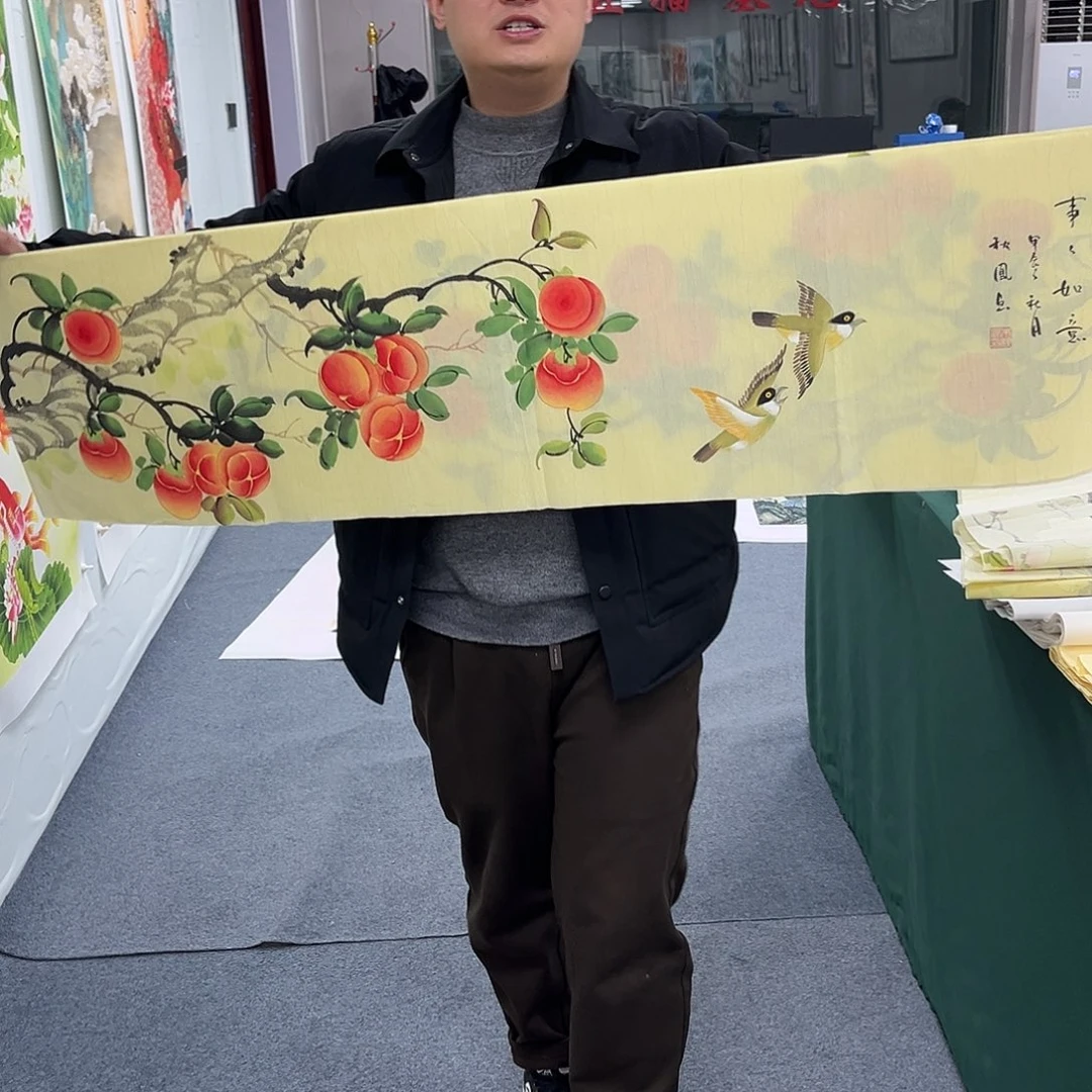 国画宣纸国画纯手绘作品