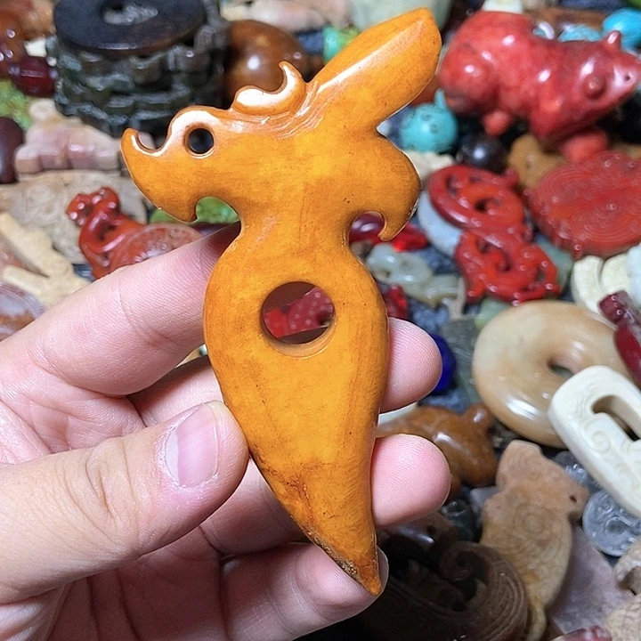 和田玉未镶嵌颈饰69