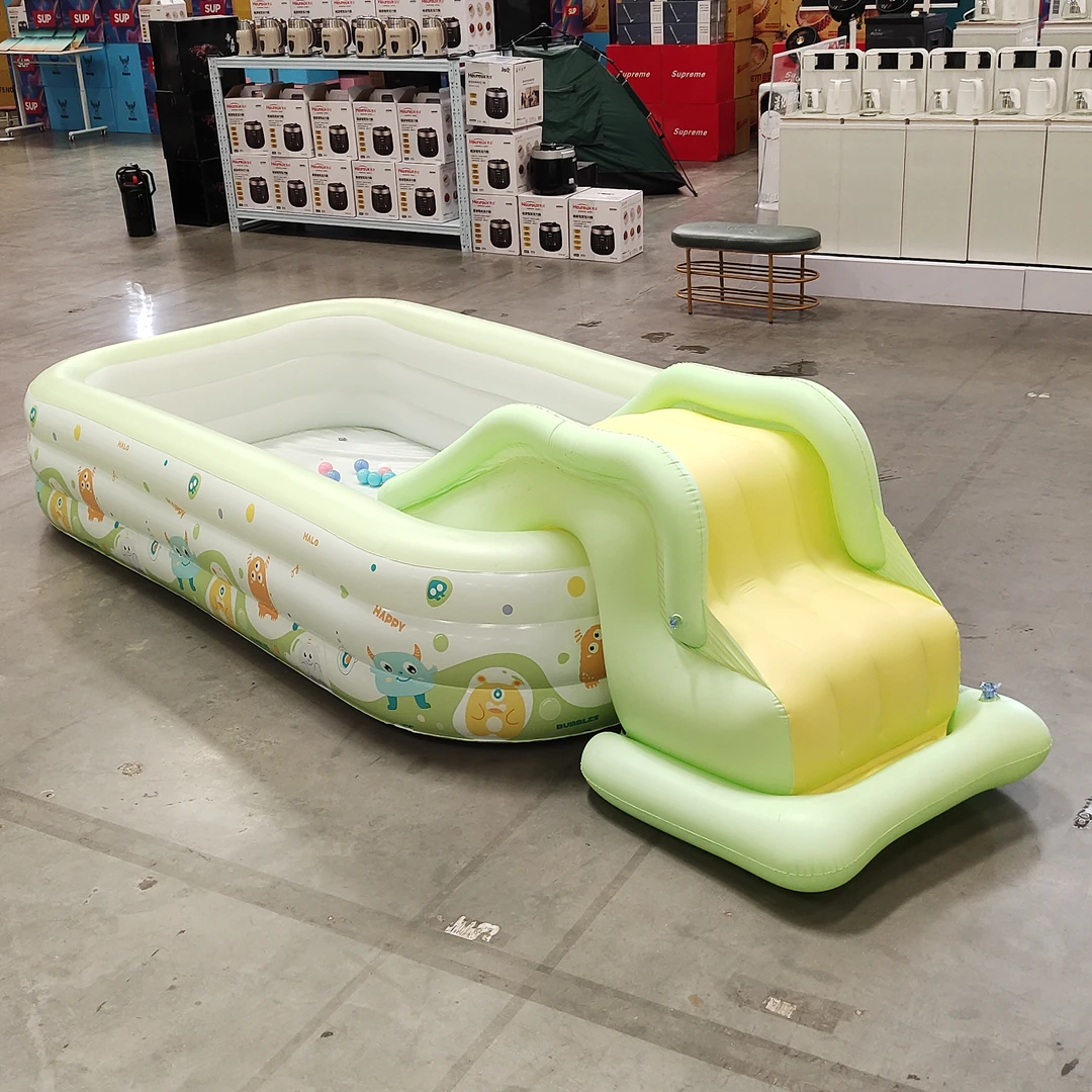 加厚可折叠充气游泳池家庭户外戏水池