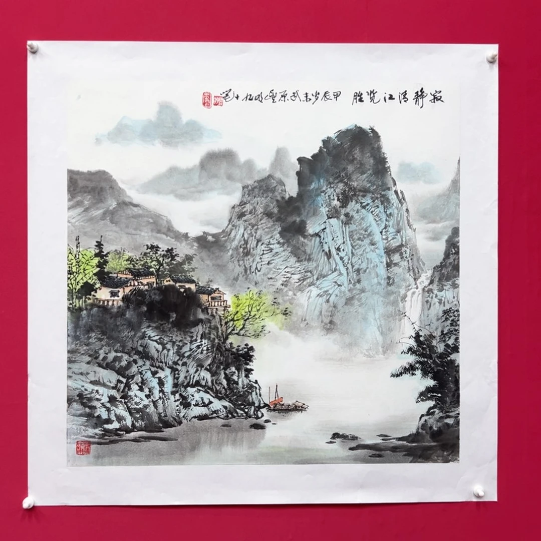 国画靓*沈丰明老师作品欣赏