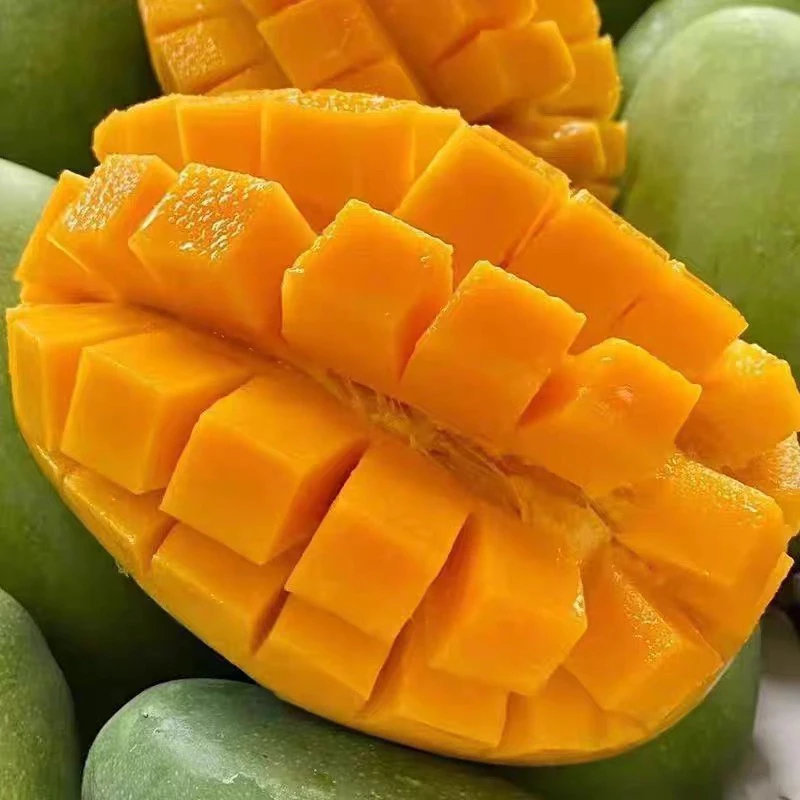 正宗芒果新鲜热带水果当季现摘香甜芒果9斤整箱
