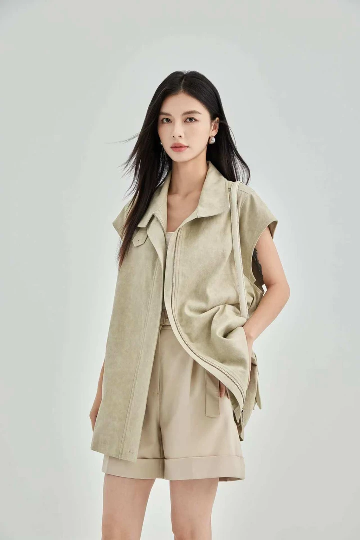 0313-09  女款春秋百搭时尚潮流马甲  HY   65265