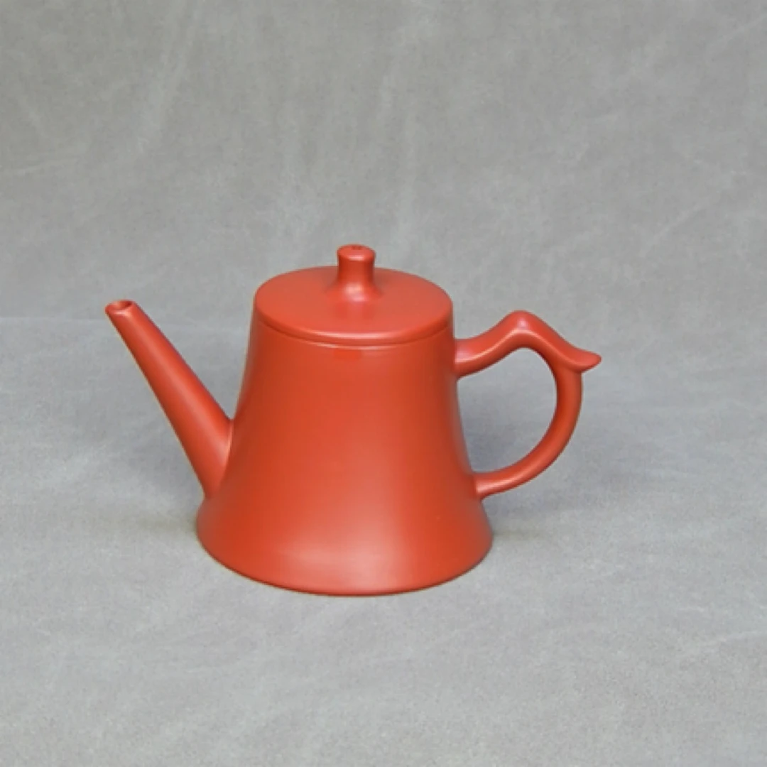 潮州手拉壶朱泥紫砂壶功夫茶壶全手工泡茶小品壶开运壶120毫升