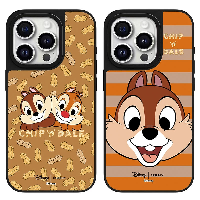 迪士尼奇奇蒂蒂大脸iphone16promax手机壳适用苹果15磁吸保护套14