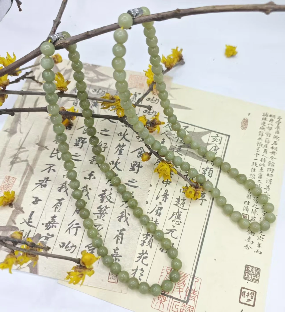 天然和田玉 油润细腻质感妈妈链 多样性发货拍一发一 H306