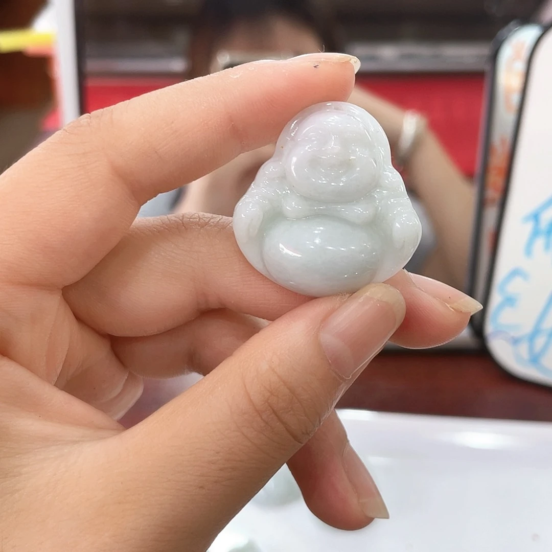 翡翠挂件未镶嵌佛公