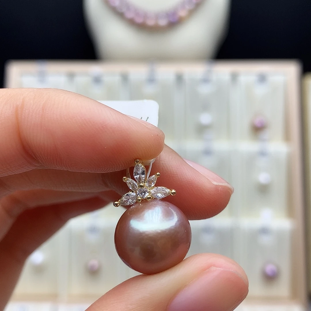 合金颈饰淡水珍珠