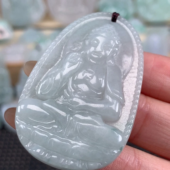 颈饰未镶嵌翡翠阿弥陀佛