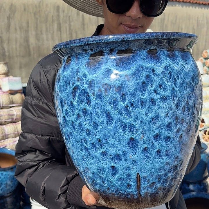 蓝瑕疵口径27高度31