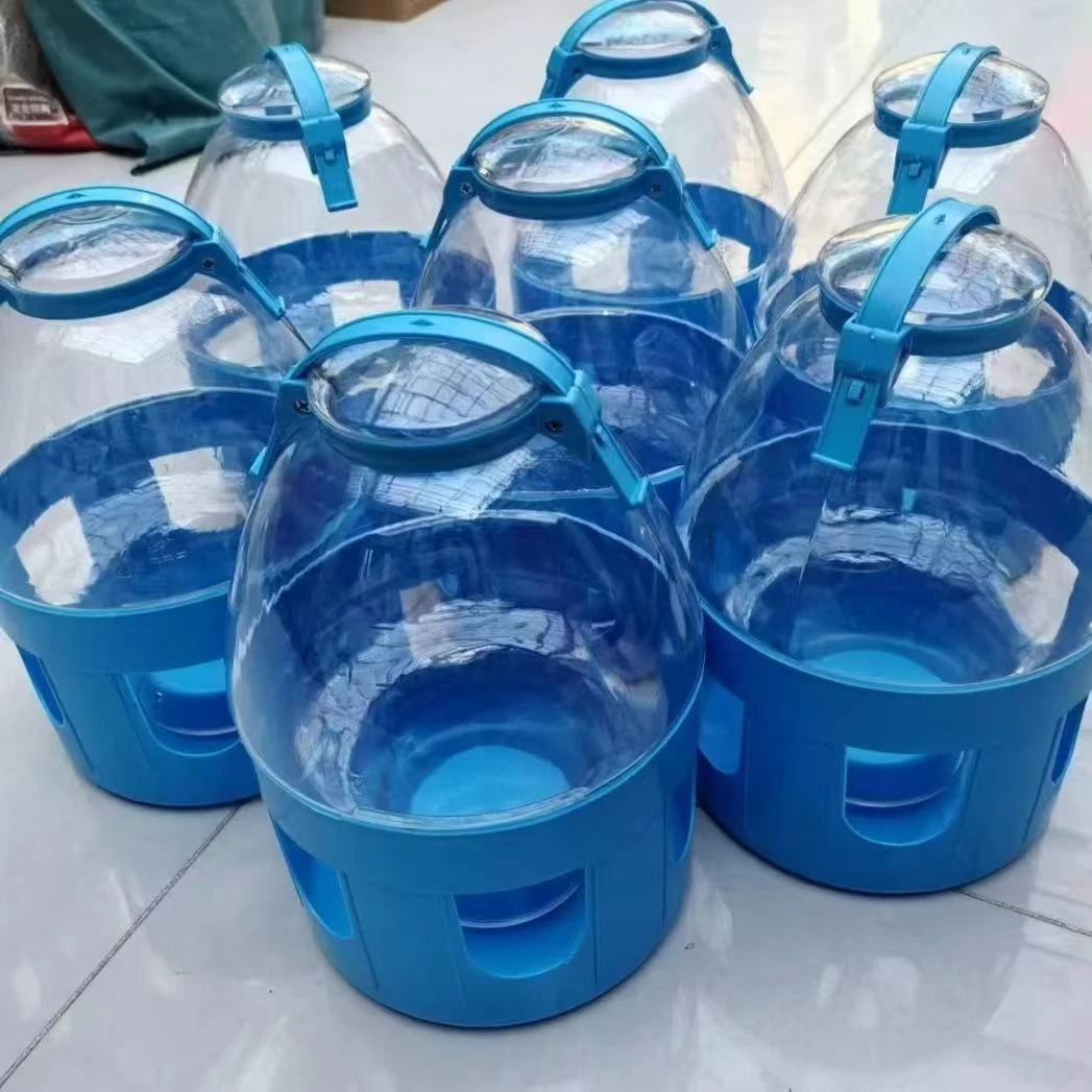 鸽子大把手饮水器透明水壶信鸽用品自动喂水器鸽子喝水饮水器