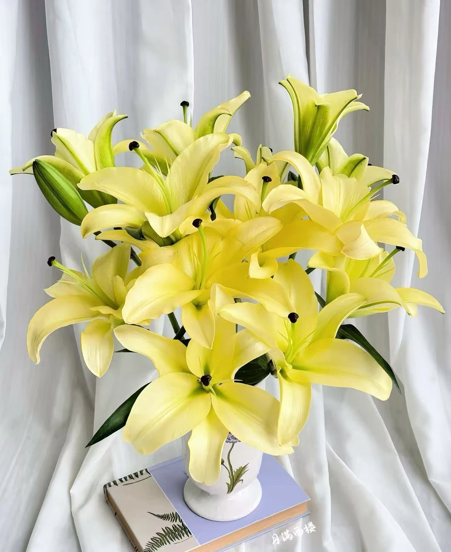 黄天霸多头香水百合：到货一定要先醒花，不会的请咨询客服