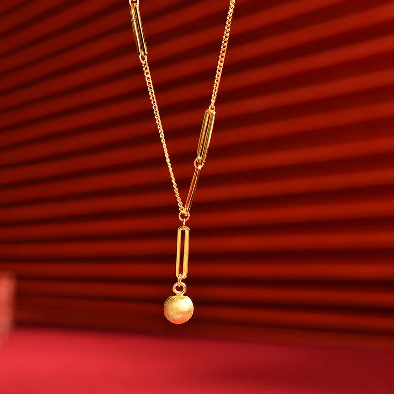 坠链均足银 有求必应套链经典气质百搭轻奢传承工艺不掉色