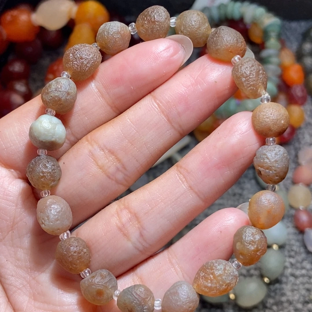 未镶嵌玛瑙/玉髓珠宝半成品