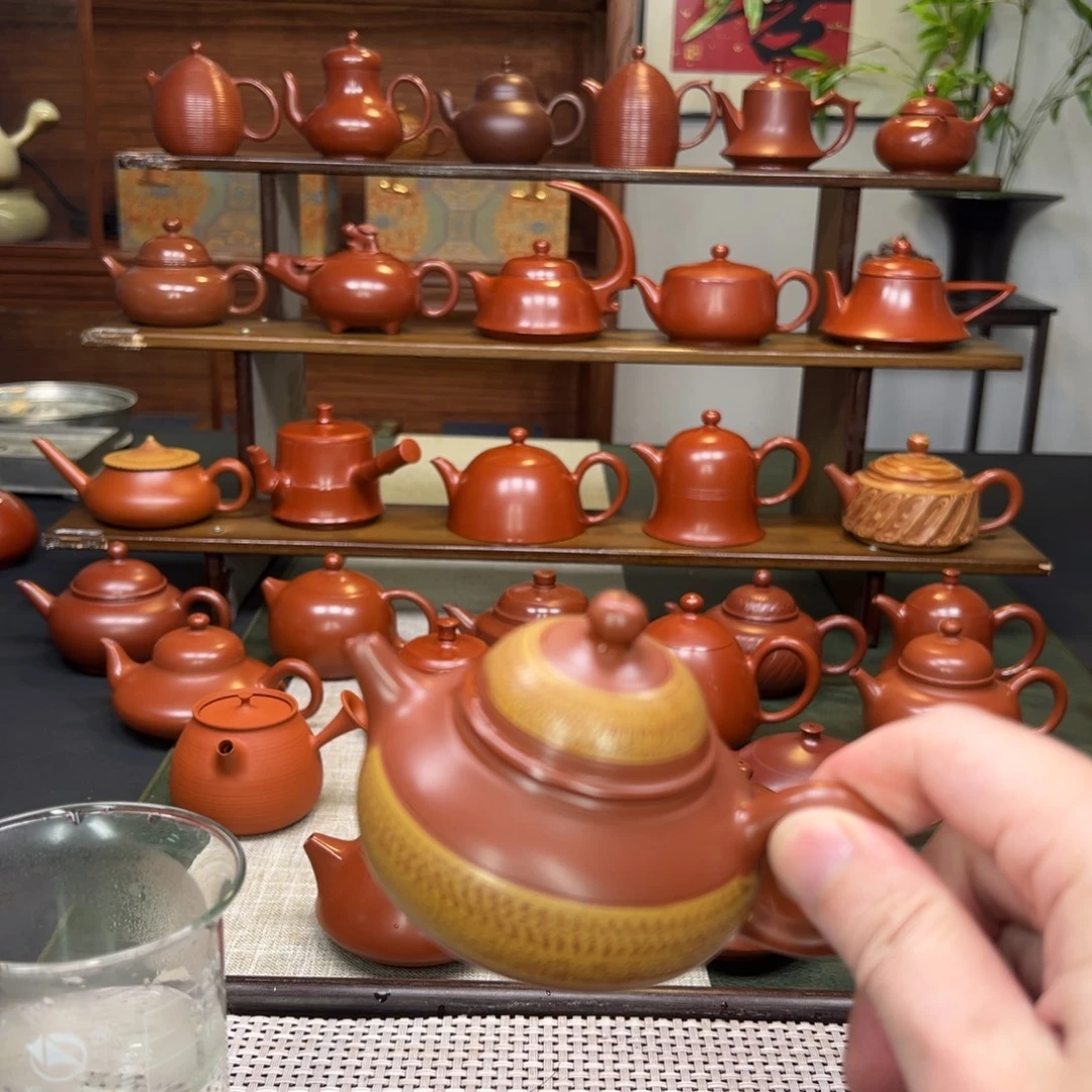 紫砂茶壶潮州手拉壶