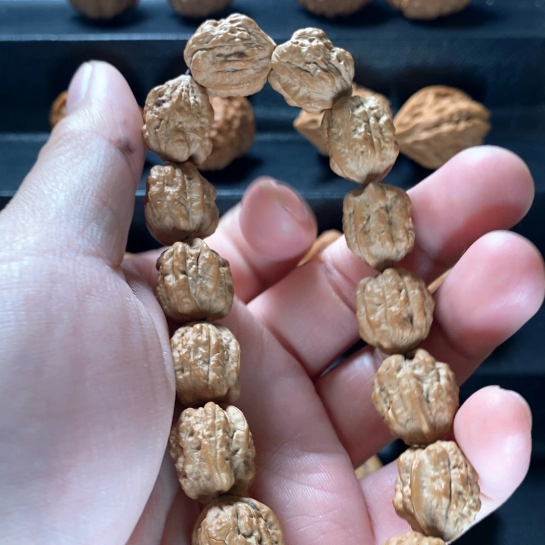 桃核把件原生态嵩山蛤蟆串15/16