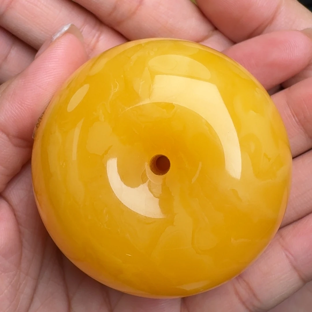 蜜蜡未镶嵌毛衣链无优化无烤色无补胶无覆膜无辐照无煮蜜