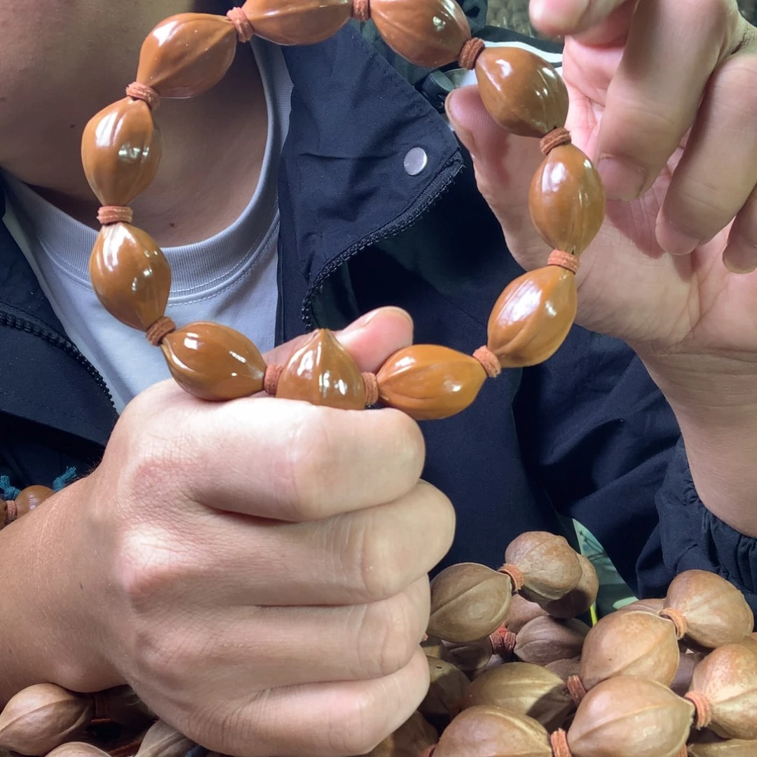 手串/手链橄榄核梅林铁核16/24加三通亮面