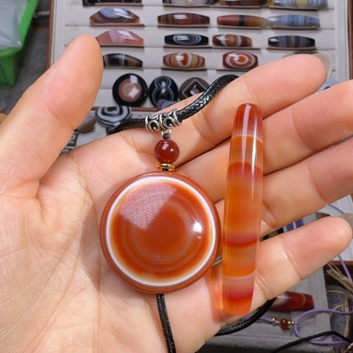 3***4玛瑙/玉髓颈饰未镶嵌