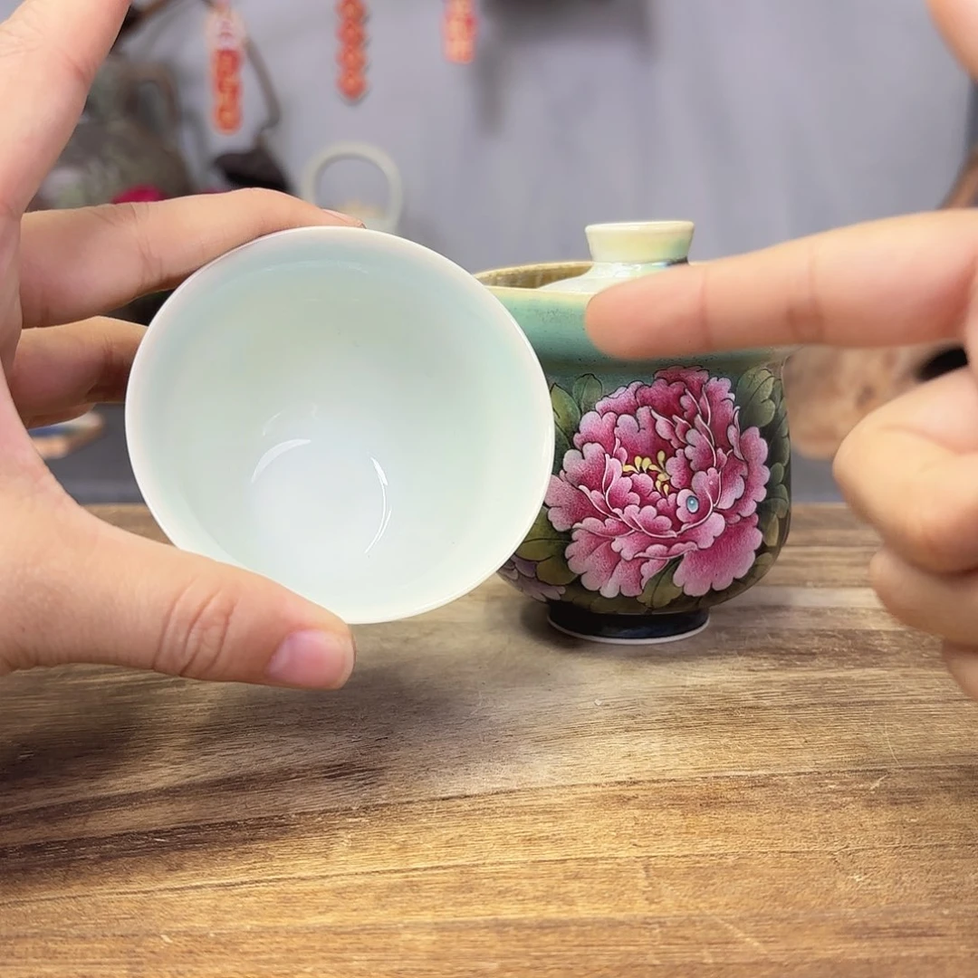 景德镇纯手工制作陶瓷风**虹