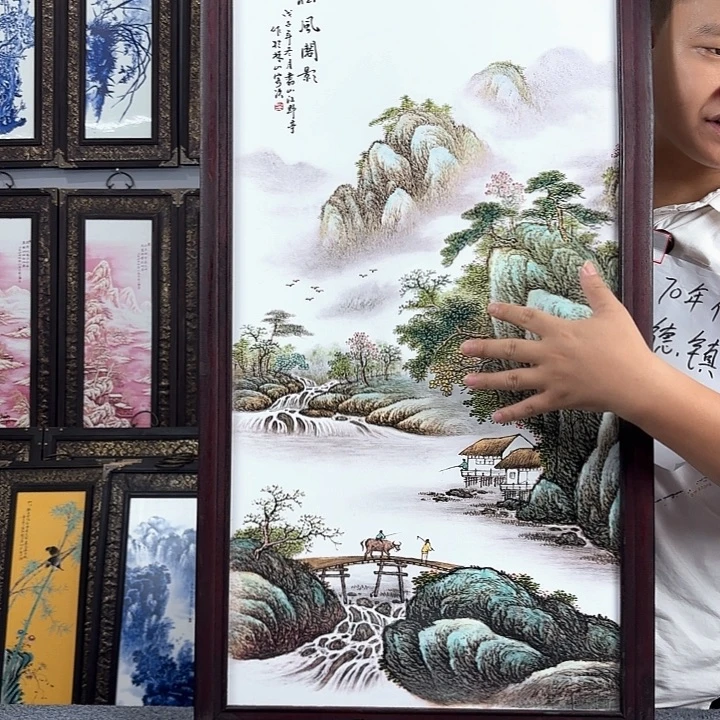 瓷片景德镇瓷板画