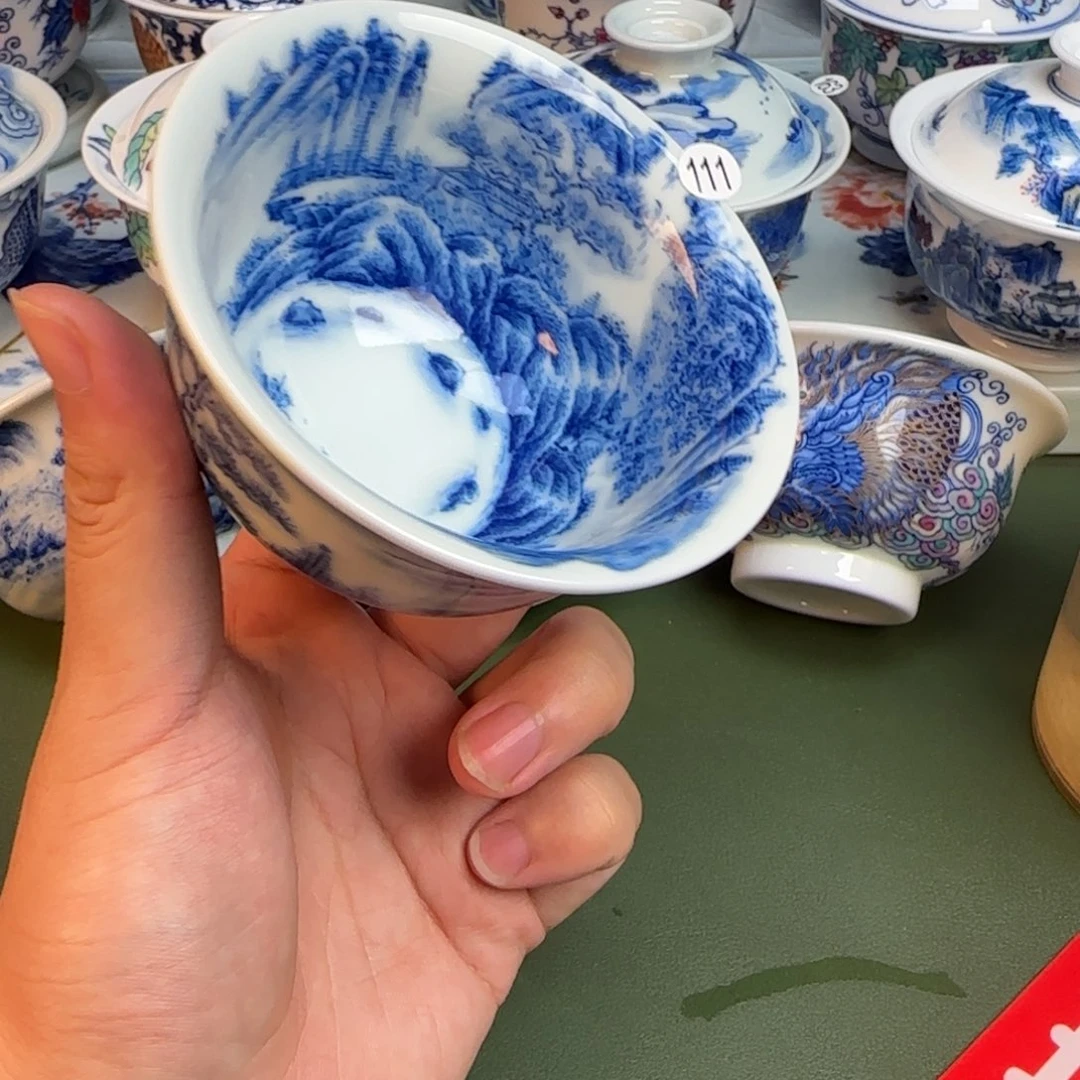 彦祖纯手工手绘茶具111