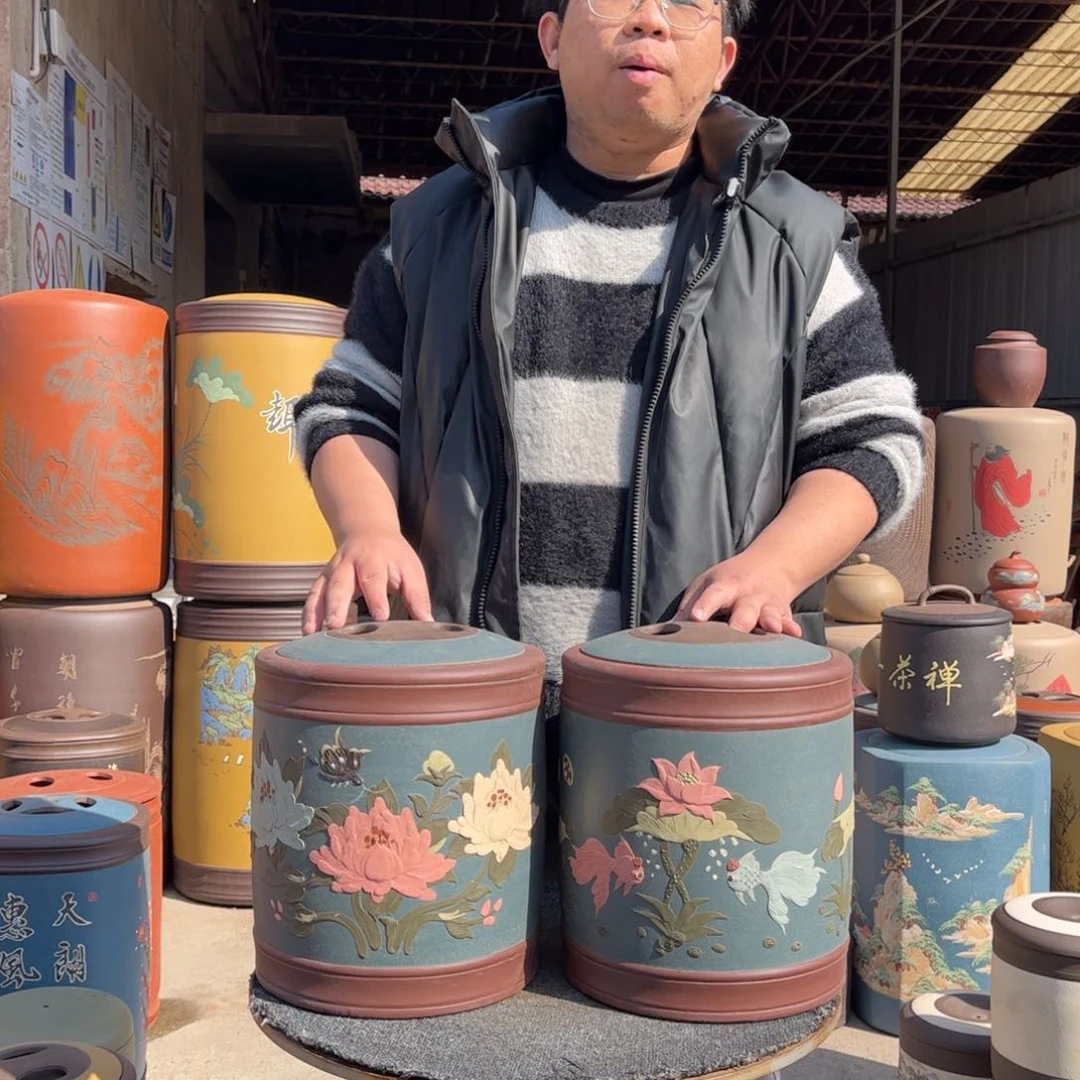 紫砂茶叶罐茶叶罐