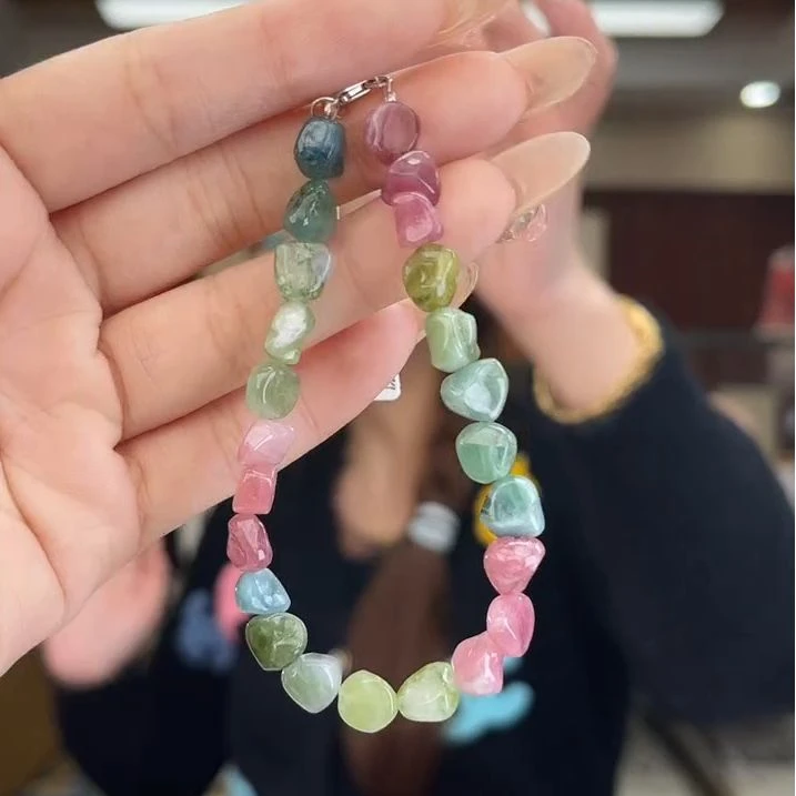 01511426碧玺/未镶嵌碧玺手链多样性发货26