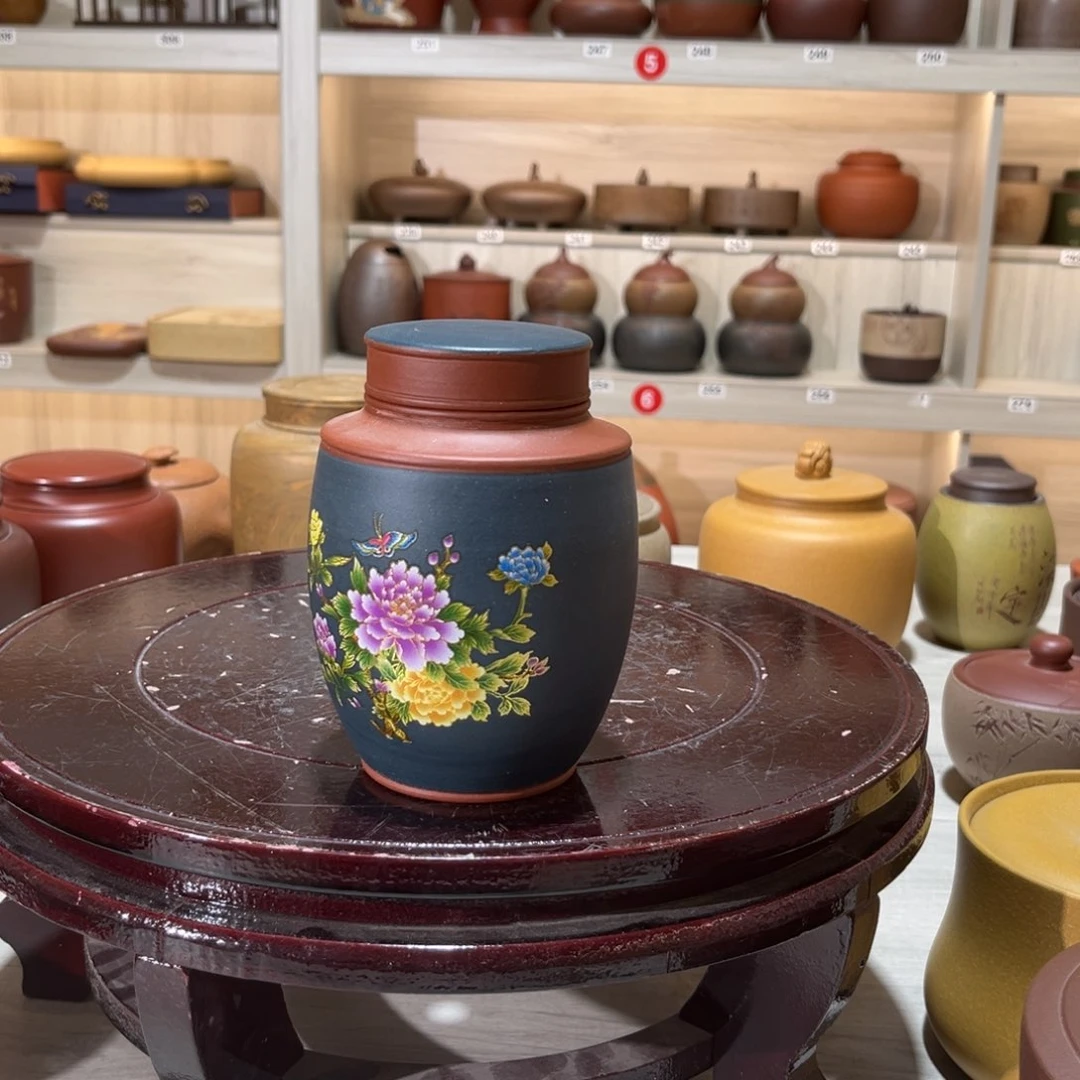 紫砂茶叶罐紫砂等