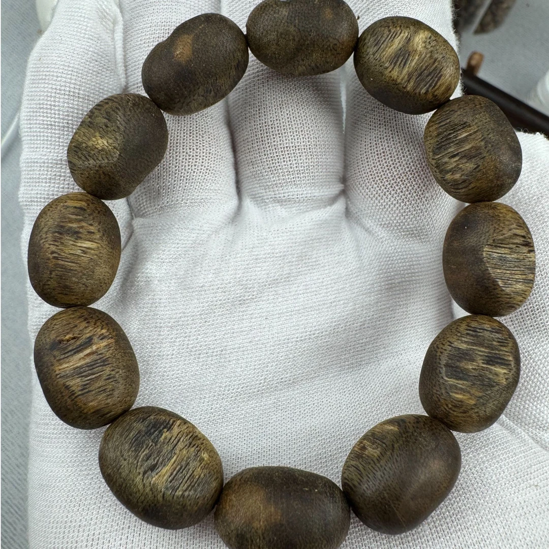 沉香奇楠沉香手串留疤单圈多样性发一