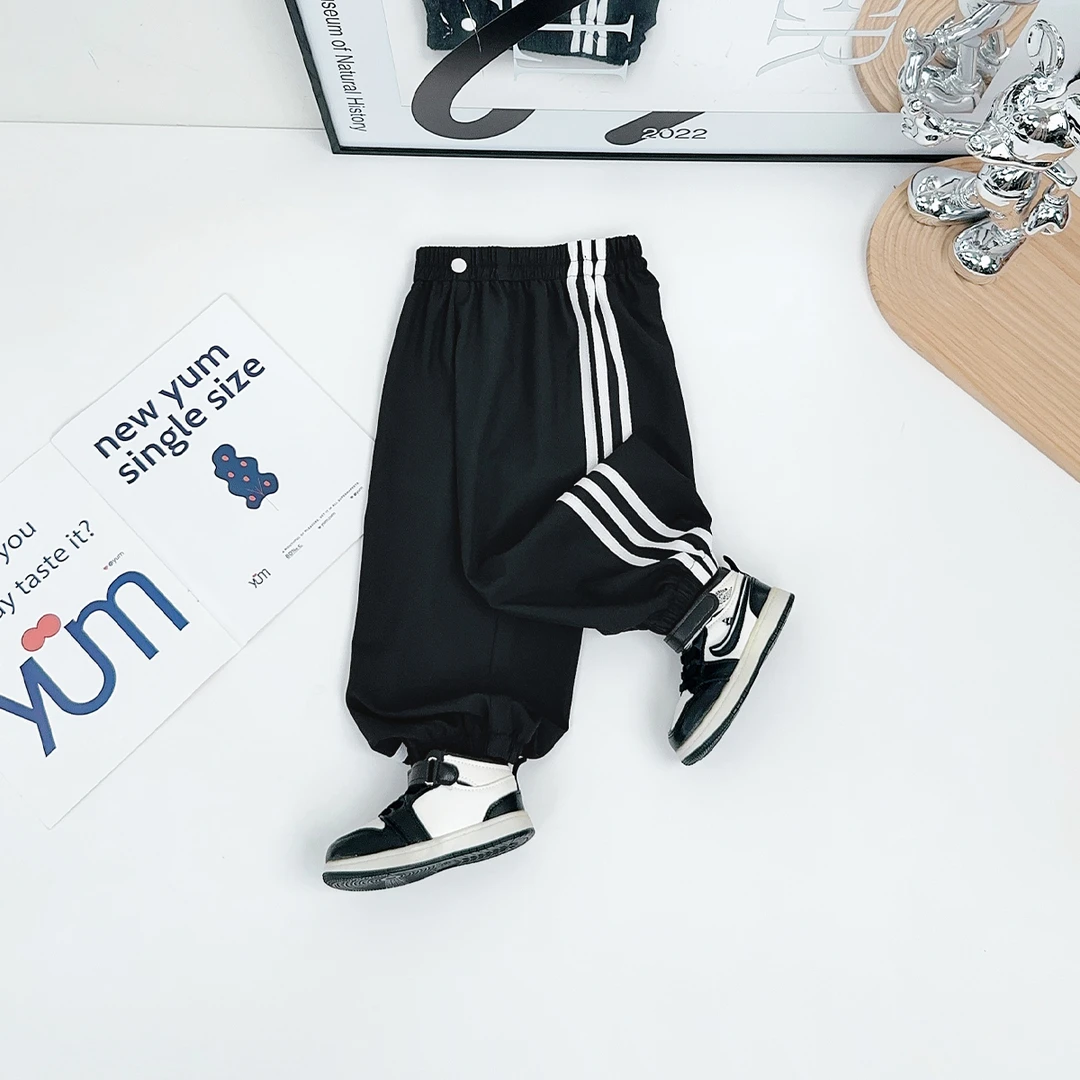 男童速干裤子薄款运动休闲裤夏装长裤儿童 BQ25373Y 悠悠童话童装