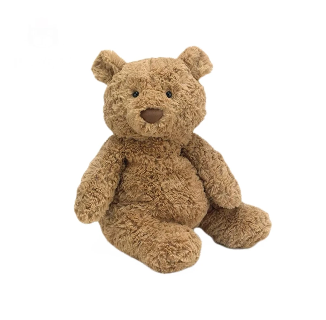 英国 Jellyca巴塞罗熊毛绒玩具娃娃公仔玩偶泰迪熊安抚睡觉抱