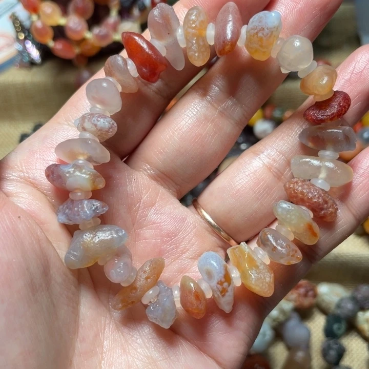 玛瑙/玉髓未镶嵌手链