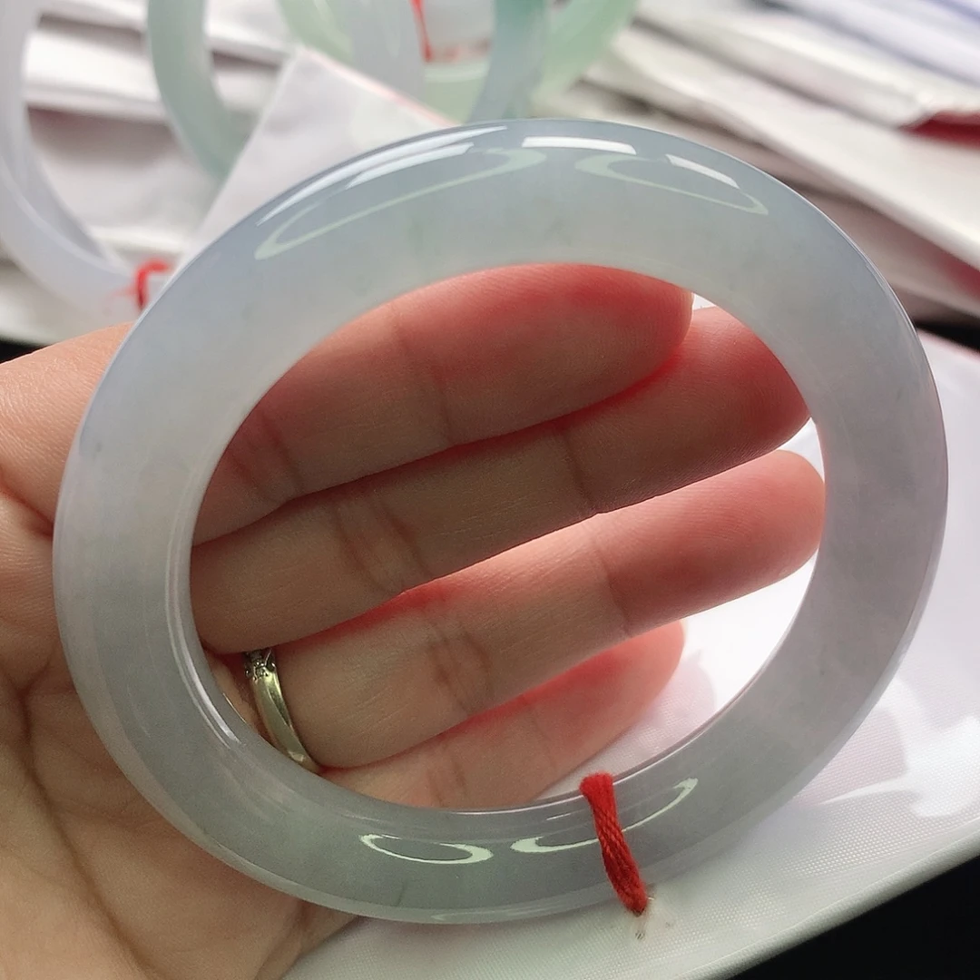 翡翠未镶嵌手镯缅甸55.56